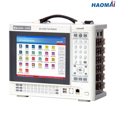 HAOMAI Multimode IEC 61850 Testing , 8.82 Lb Protection Relay Test Equipment