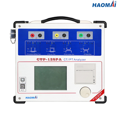 ANSI Multifunctional CT PT Analyser , Multi Ratio Transformer CT Testing