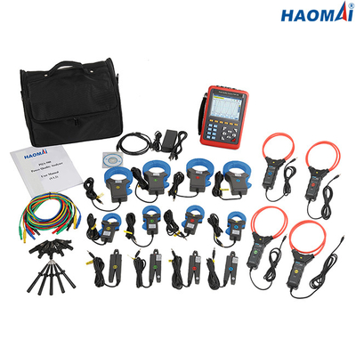 Comprehensive Electrical Power Quality Analyzer Rechargeable With 4 Channel Current