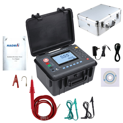 ISO9001 High Voltage Insulation Resistance Testing Equipment shockproof 10kV