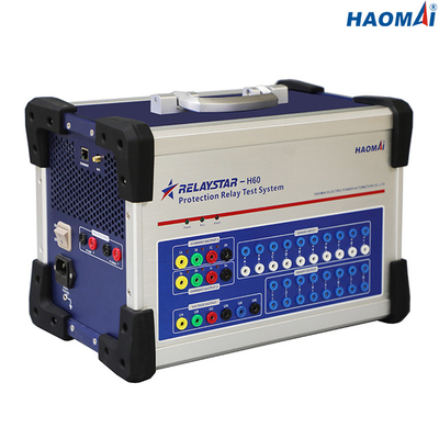 32.63lb Six Phase Relay Test System 50/60Hz Intelligent portable