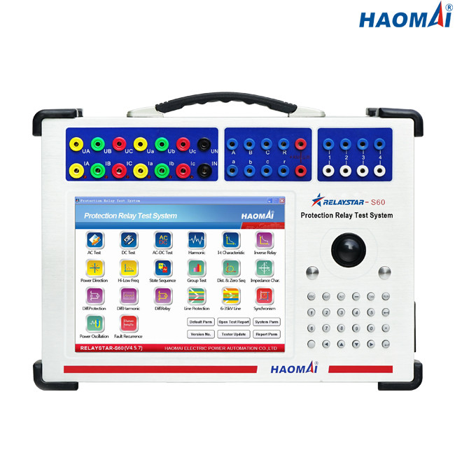 Ultraportable Protective Relay Test System Lightweight IEC 610101