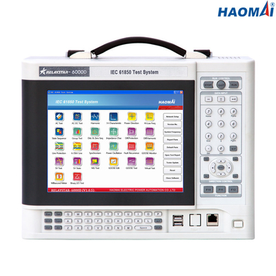 HAOMAI Multimode IEC 61850 Testing , 8.82 Lb Protection Relay Test Equipment