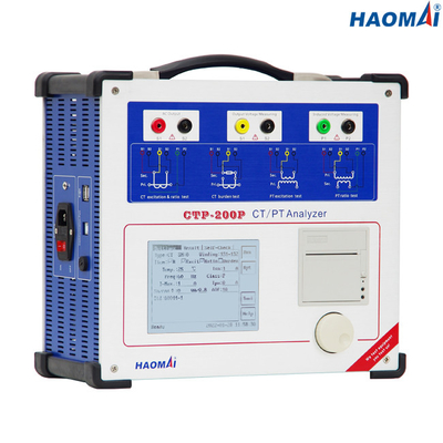 120V 60Hz Current Transformer Test Equipment , Portable CT VT Analyzer