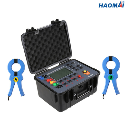 ISO9001 1000A Ground Resistance Testing Equipment 3700V/Rms With Double Clamps